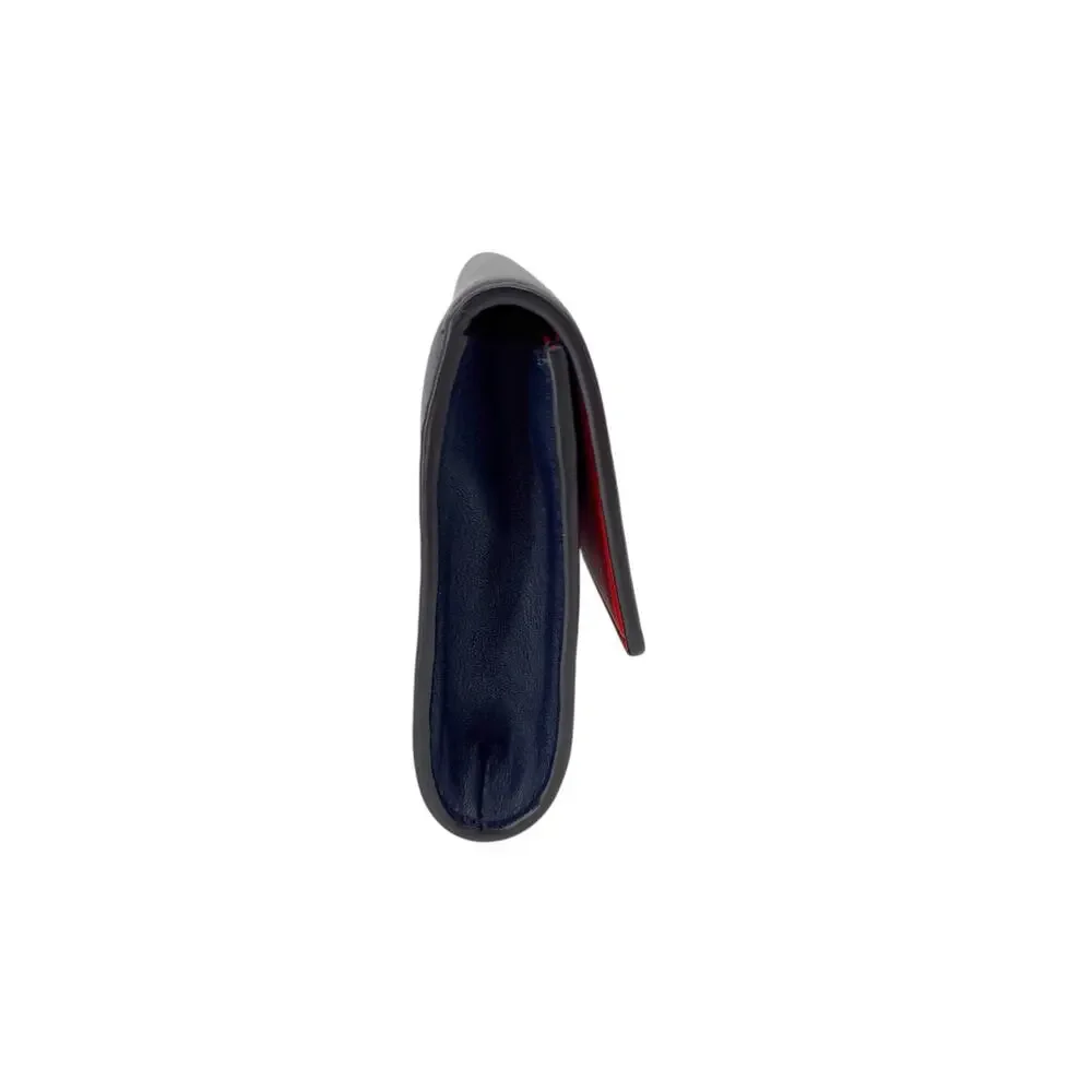 TORY BURCH Leather Heart Clutch in Tory Navy - Picture 7 of 12